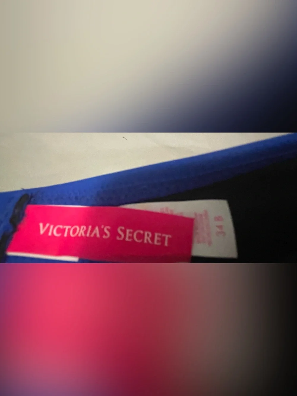 Victoria's Secret Padded Bikini Tops in Royal Blue and Mint